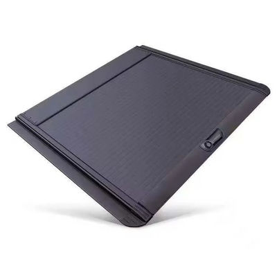 Opération de roulement en rouleau de type dur Couverture de lit de camion pliable en aluminium universel