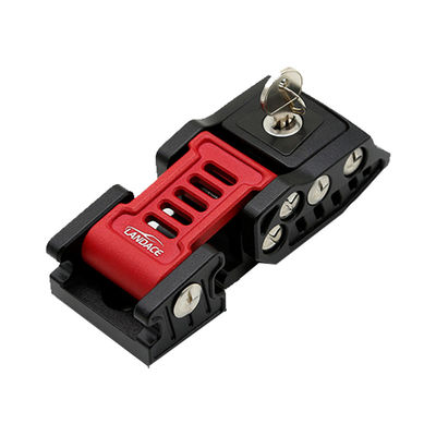 Jeep Wrangler Fermeture du capot Fermeture du kit avec alliage d'aluminium lourd de service rouge et noir