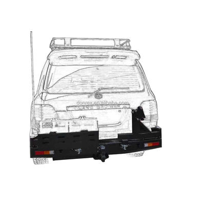 Installez le pare-chocs de voiture gonflable pour une installation facile en noir pour le trou de voiture d'origine
