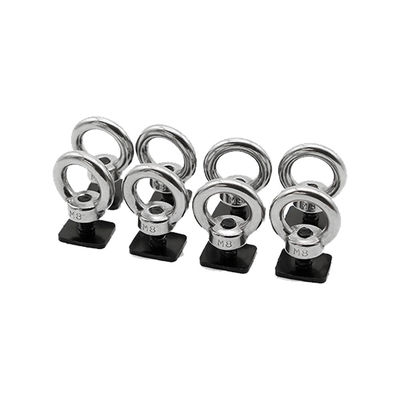 SUS304 Boulons T pour support de toit Boulons T noirs pour barres de toit