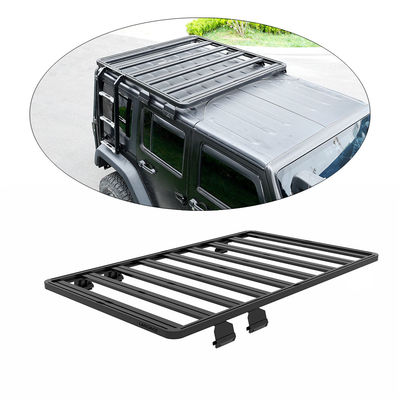 Corbeille universelle noire sur le toit pour voitures 4X4 Alliage d'aluminium 1500X1425 Performance