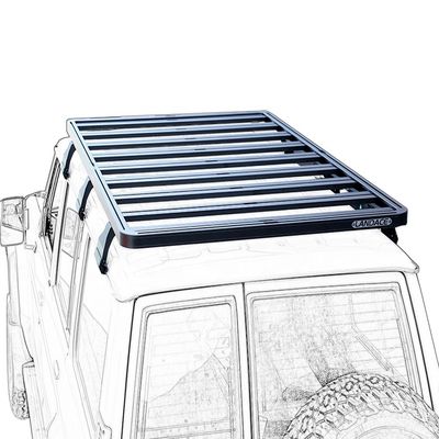 Plateau de toiture en alliage d'aluminium pour tout-terrain 4x4