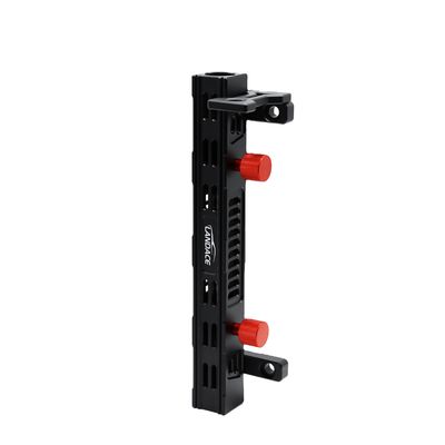 323X78X86mm Taille Porte arrière en alliage d'aluminium Antenne porte-drapeau pour Jeep Wrangler accessoires