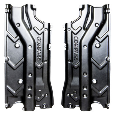 Jeep Compass Protection de la transmission Blindage du moteur Garde du patinage Plaque à rouleaux froids Acier