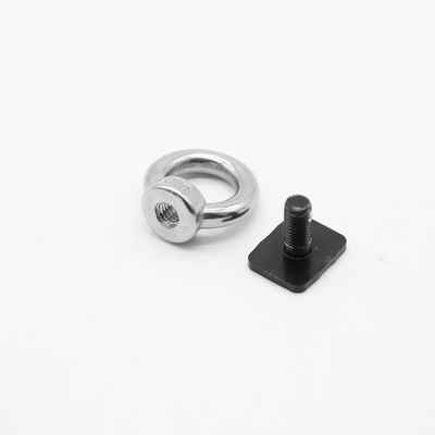 Plateau de toit CNC recouvert de poudre noire avec un design unique et une écrousette en acier inoxydable