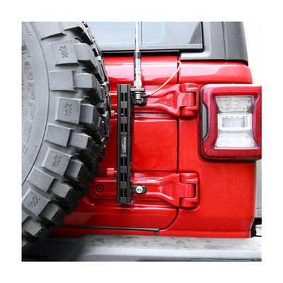 Le porte-drapeau pour Jeep Wrangler est parfait pour l'aventure