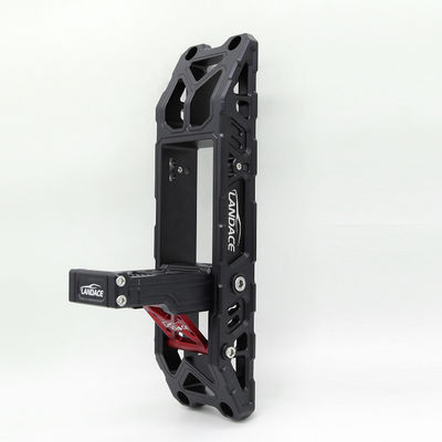 Pédale pliable de pied de voiture pour Jeep Wrangler JL JK Anodisation dure 4x4