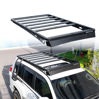 Plateau de bagages de base universel 4X4 en alliage d'aluminium noir