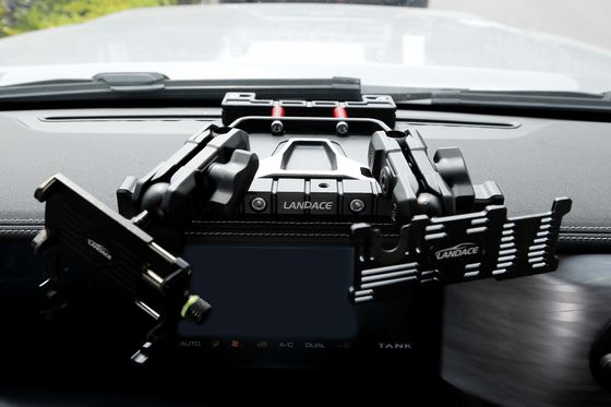 Porteur de téléphone portable multifonctionnel de 280x270x85 mm pour le placement de la console centrale de la voiture