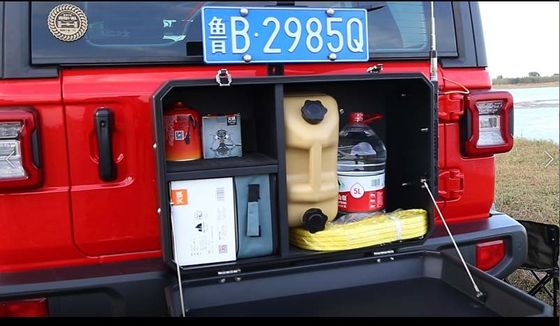 Boîte de stockage 4x4 conçue de manière efficace pour une organisation pratique des camions et des outils