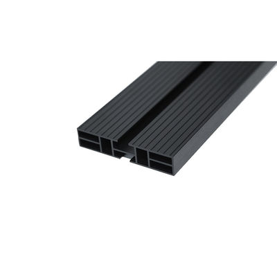 OEM Plateforme de support de toiture à extrusion en aluminium revêtue de poudre noire à profil bas pour voiture 4 roues motrices