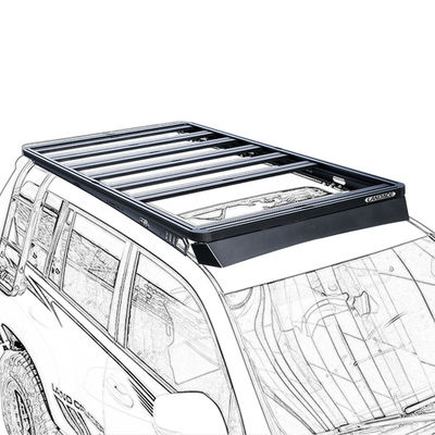 Toyota Fortuner Land Cruiser 4Runner Racks de toit avec une capacité de charge élevée 2110mmX1195mm