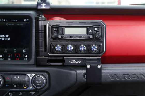 Panneau de commutation universel pour véhicules, panneau de commutation anodisé à 4x4