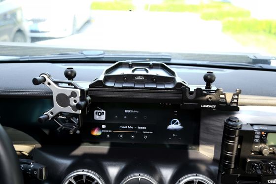 Panneau de commutation de type mécanique 6 avec support de téléphone et support de console centrale
