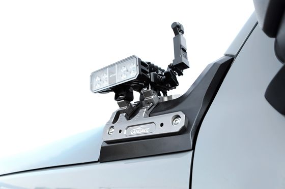 2020- Pièces de voiture hors route réservoir 300 accessoires alliage d'aluminium A pilier support de montage de capot de lumière pour GWM