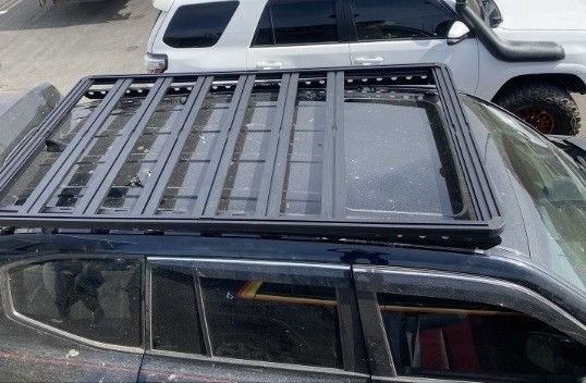 4x4 accessoires extérieurs de véhicule support de toiture en aluminium avec une surface de revêtement haute et en poudre