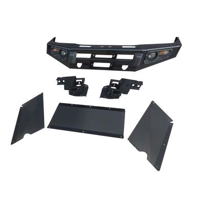 Land Cruiser LC100 pare-chocs avant en acier noir pour camion de ramassage direct
