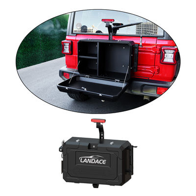 6063 Boîte de rangement en aluminium Jeep Wrangler JL JK pour le stockage extérieur hors route