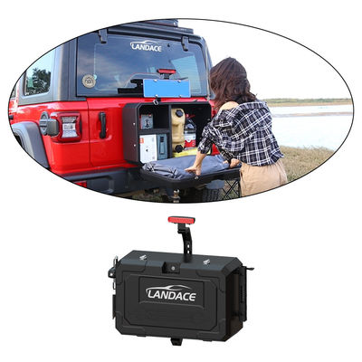 6063 Boîte de rangement en aluminium Jeep Wrangler JL JK pour le stockage extérieur hors route