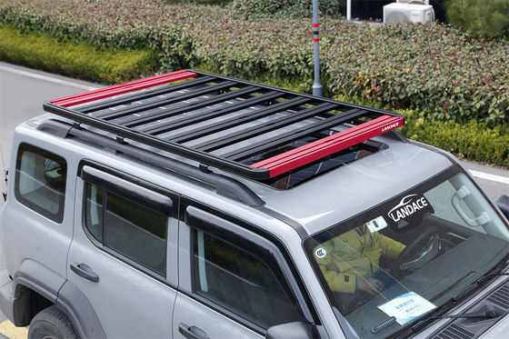 Racks de toit de voiture personnalisés pour Toyota Everest 2023 1400*1320*55MM Taille et OEM ODM Service