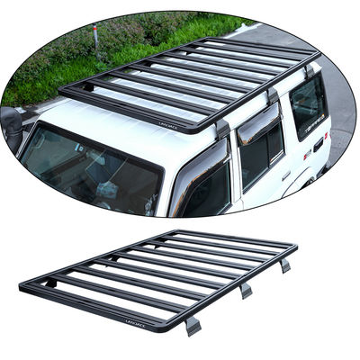 Armoire de toit légère pour voiture Armoire de toit pour bagages Alliage d'aluminium Pour Toyota LC76