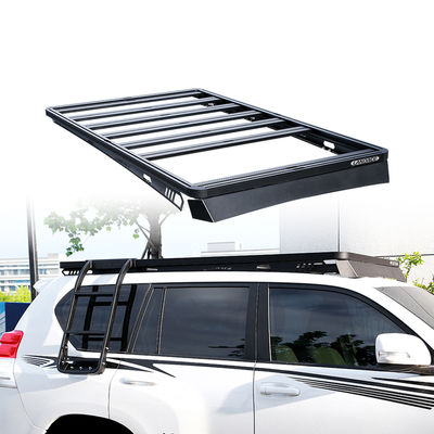 LC300 porte-bagages de voiture en alliage d'aluminium en poudre noire