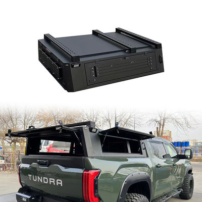 Couverture de lit de camion de type durable en alliage d'aluminium couverture de tonneaux pour Toyota Tundra 2023