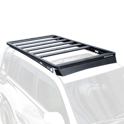 LC300 support de bagages sur le toit, panier de marchandises hors route noir, revêtu de poudre