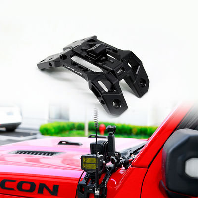 Pièces automobiles hors route Wrangler JL accessoires un pilier capot monture support pour Jeep