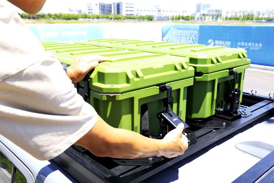 Boîtes à outils universelles pour le rangement de bagages sur le toit d'une voiture avec un poids net de 16,5 kg/ensemble