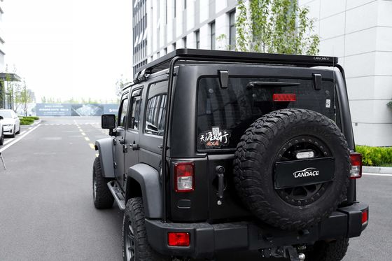 Rack de toit de voiture Jeep JK personnalisé Rack de rail de toit en alliage d'aluminium