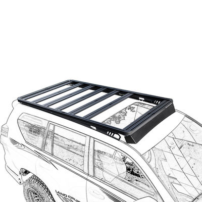 4x4 racks de rails de toit OEM 4runner rack de toit pour Toyota Fortuner Land Cruiser