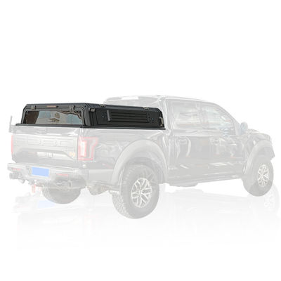 Couverture en aluminium noir 4X4 étanche à l'eau pour Ford Ranger/Raptor T6/T7/T8