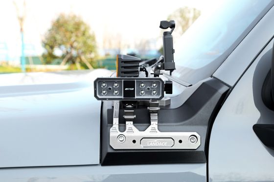 Tank 300 Accessoires Un support de monture de capot de lumière à pilier pour les supports en alliage d'aluminium GWM