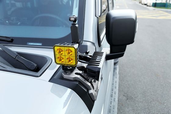 Tank 300 Accessoires Un support de monture de capot de lumière à pilier pour les supports en alliage d'aluminium GWM