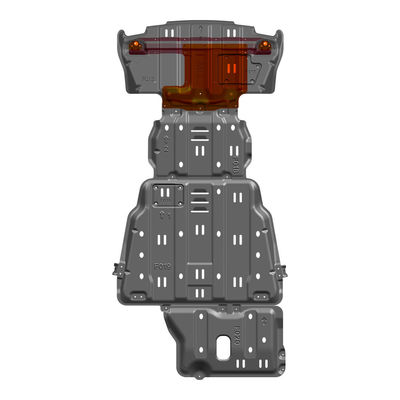 Vente à chaud accessoires extérieurs skid steer accrochage rapide moteur skid plaque pour skid plaque pour F150