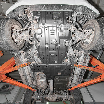 Couverture du moteur Nissan Navara Plaques de dérapage complètes d'alliage d'aluminium de haute résistance