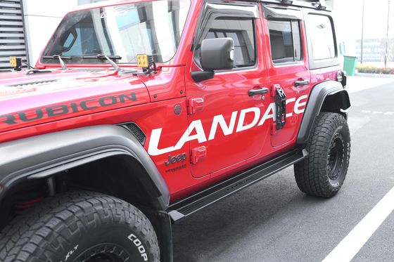 Des rails latéraux universels en alliage d'aluminium et des marches de protection pour Jeep Wrangler JL JK High-