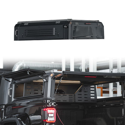 Accessoires automobiles de type dur Gladiateur JT Aluminium 4x4 Pickup Truck Couverture de lit Tête dure Canopy imperméable pour Jeep