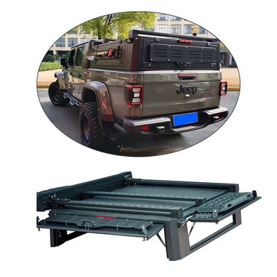 Fermeture Gladiator JT 4x4 Accessoires automobiles Alliage d'aluminium Pickup Truck Couverture de lit Tête rigide Canopy imperméable pour Jeep