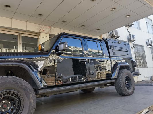 Fermeture Gladiator JT 4x4 Accessoires automobiles Alliage d'aluminium Pickup Truck Couverture de lit Tête rigide Canopy imperméable pour Jeep
