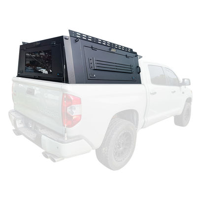 Système d'étagère de lit pour camions en acier étanche pour les auvents et les couvertures de toit dur Toyota Tacoma