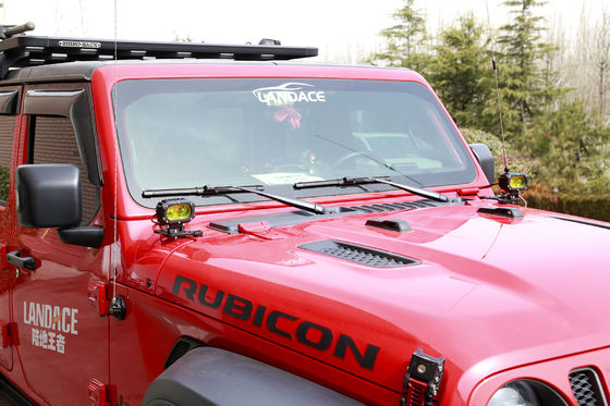 Couverture de base d'antenne radio en aluminium CNC noir pour Jeep Wrangler JK Installation sans tracas