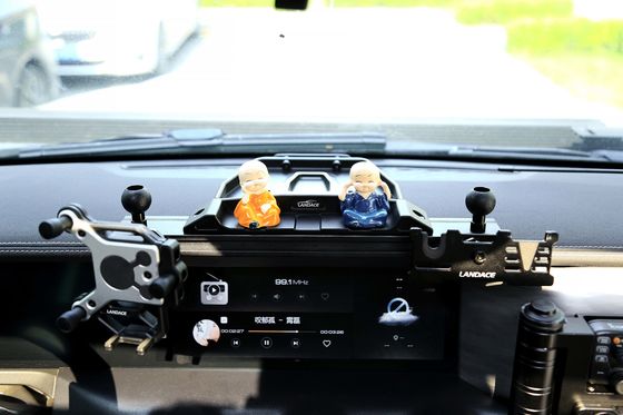 Support téléphonique pour voiture mobile à haute fonction Telescopic Rod pour Jeep Wrangler JL JK