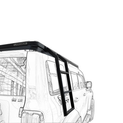 Améliorez votre véhicule 4x4 avec réservoir 300 échelle latérale Taille 840*400*320mm Facile à installer