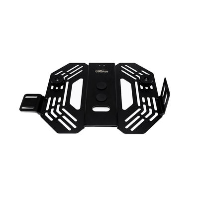 Boîtes de rangement pour toit en acier inoxydable Jeep Wrangler