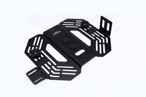 Boîtes de rangement pour toit en acier inoxydable Jeep Wrangler