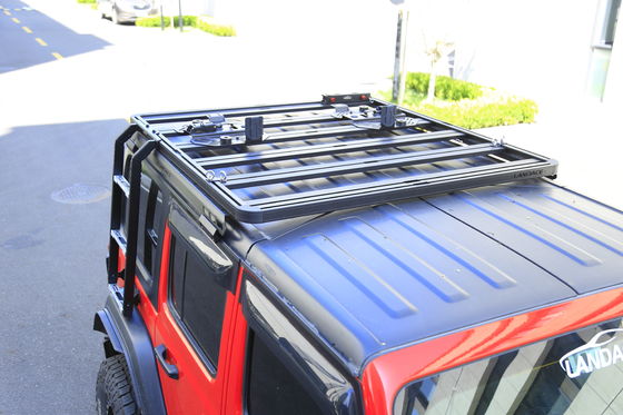 Escalier d'escalade en aluminium noir universel pour voiture tout-terrain pour Jeep Wrangler 4X4