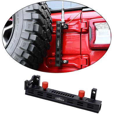 Jeep Wrangler JL JK 2012-2023 Montage à accrochage au mât de drapeau avec alliage d'aluminium à haute résistance