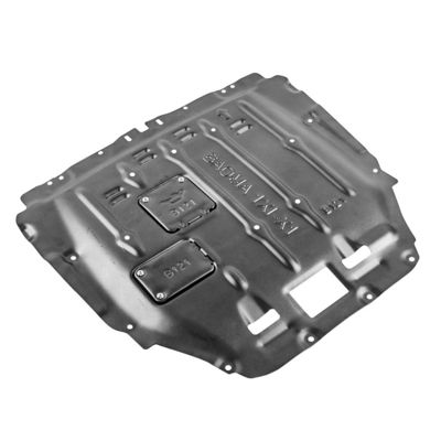 Plaque de protection en acier noir pour la protection sous la carrosserie et le moteur de la MINI-R
